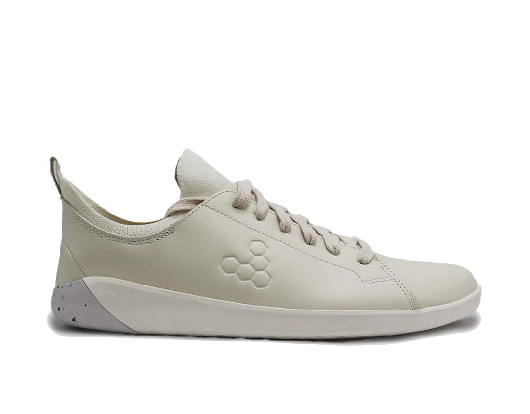 Tenis Vivobarefoot 2024 - Geo Court Knit Hombre Gris Claro